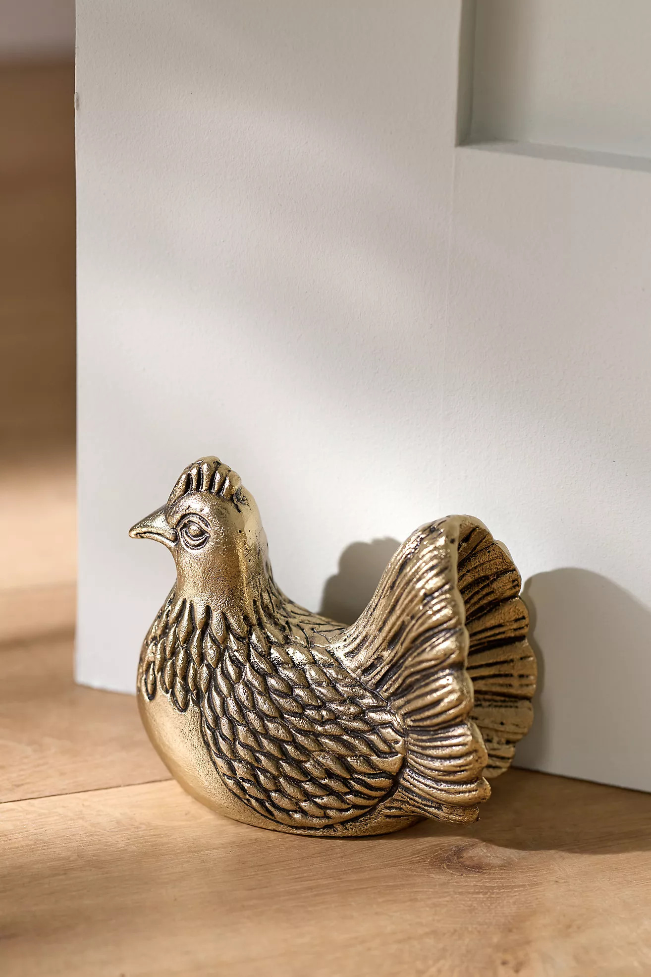 Ferme Rooster Metal Doorstop | Anthropologie (US)