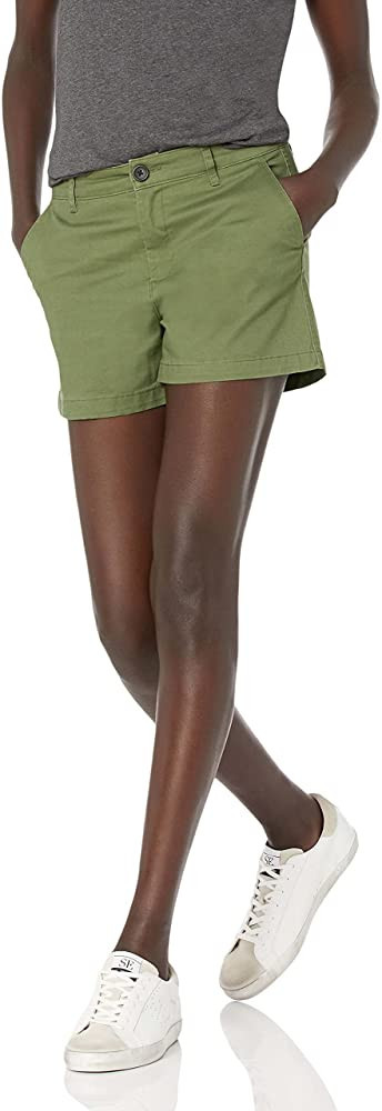 Amazon Essentials Women's 3.5 Inch Inseam Chino Short | Amazon (US)