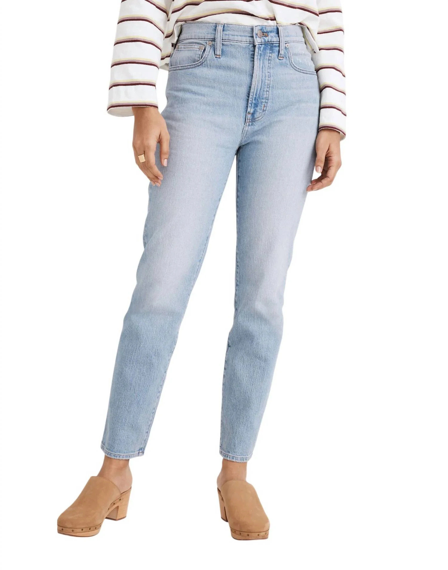 Women's 10" High-Rise Skinny Jeans In Blue | Shop Simon
