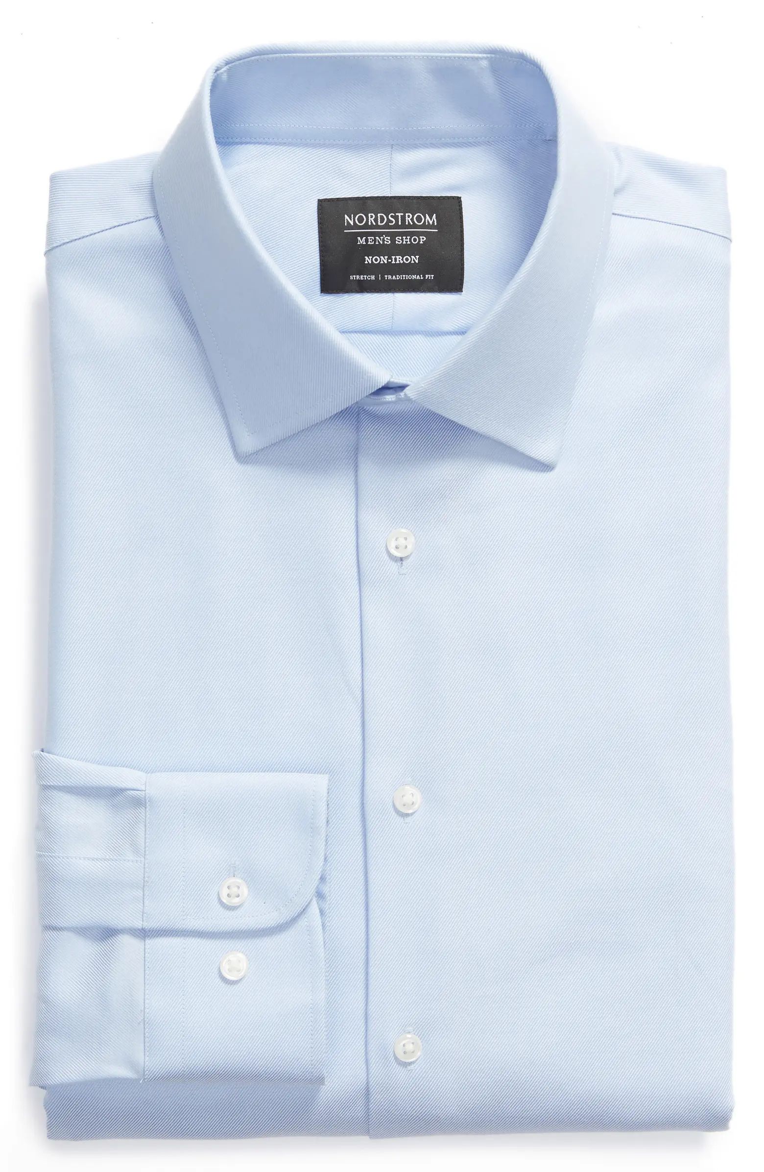 Traditional Fit Non-Iron Stretch Dress Shirt | Nordstrom