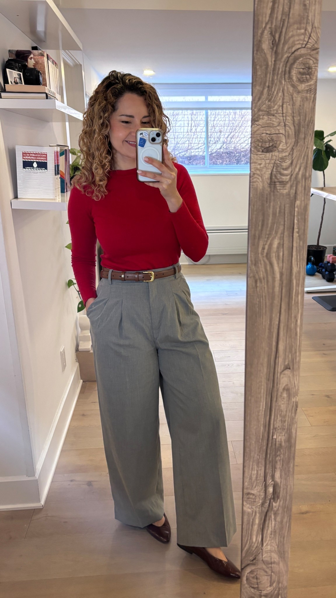 Red Top + Tailored Pants

This red fitted top paired with tailored wide-leg pants creates a smart casual outfit that stands out while staying elegant. Perfect for work or meetings.


#LTKstyletip #LTKcanada #LTKfall