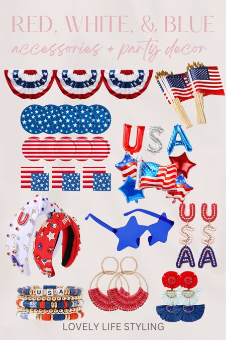 Memorial Day Accessories and Party Decor 

Memorial Day party  Memorial Day accessories Fourth of July party  party decor  summer accessories  holiday party decor 

#LTKSeasonal #LTKparties