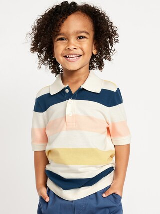 Short-Sleeve Pique Polo Shirt for Toddler Boys | Old Navy (US)