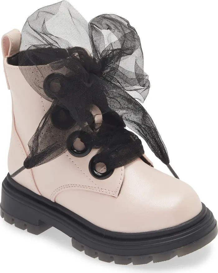 Nina Kids Bensen Combat Boot | Nordstromrack | Nordstrom Rack