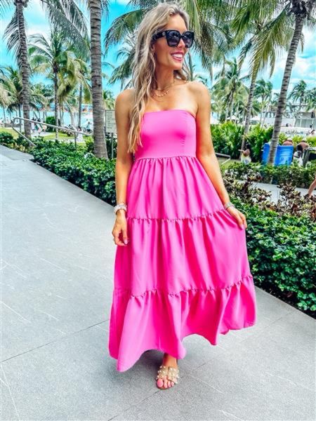 Love this pink maxi dress for soring and summer. #pinklily #maxi # dress 

Use my code TORIG20 for discount 

#LTKstyletip #LTKfindsunder50 #LTKsalealert