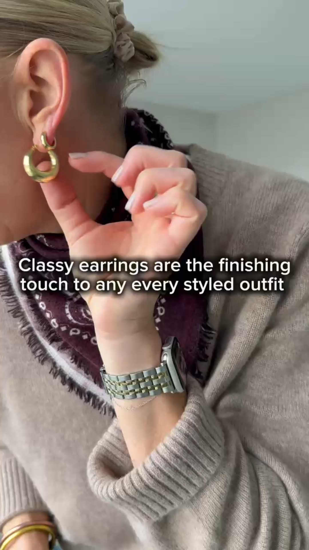 These hoops are the perfect example of a classy earring! They are the finishing touch to every styled outfit!

@bonheurjewerly #ad 

#LTKootd #LTKmomlife #LTKgrwm