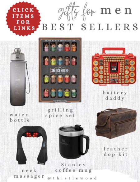 Looking for gifts for guys on your list? Here are some best sellers!￼

#LTKGiftGuide #LTKSeasonal