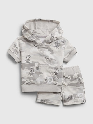 babyGap &#124 StarWars&#153 The Mandalorian Hoodie Set | Gap (US)