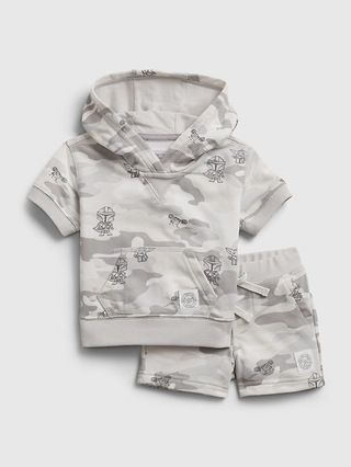 babyGap &#x26;#124 StarWars&#x26;#153 The Mandalorian Hoodie Set | Gap (US)