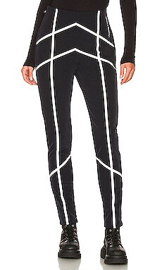 Perfect Moment Piping Pant in Black from Revolve.com | Revolve Clothing (Global)