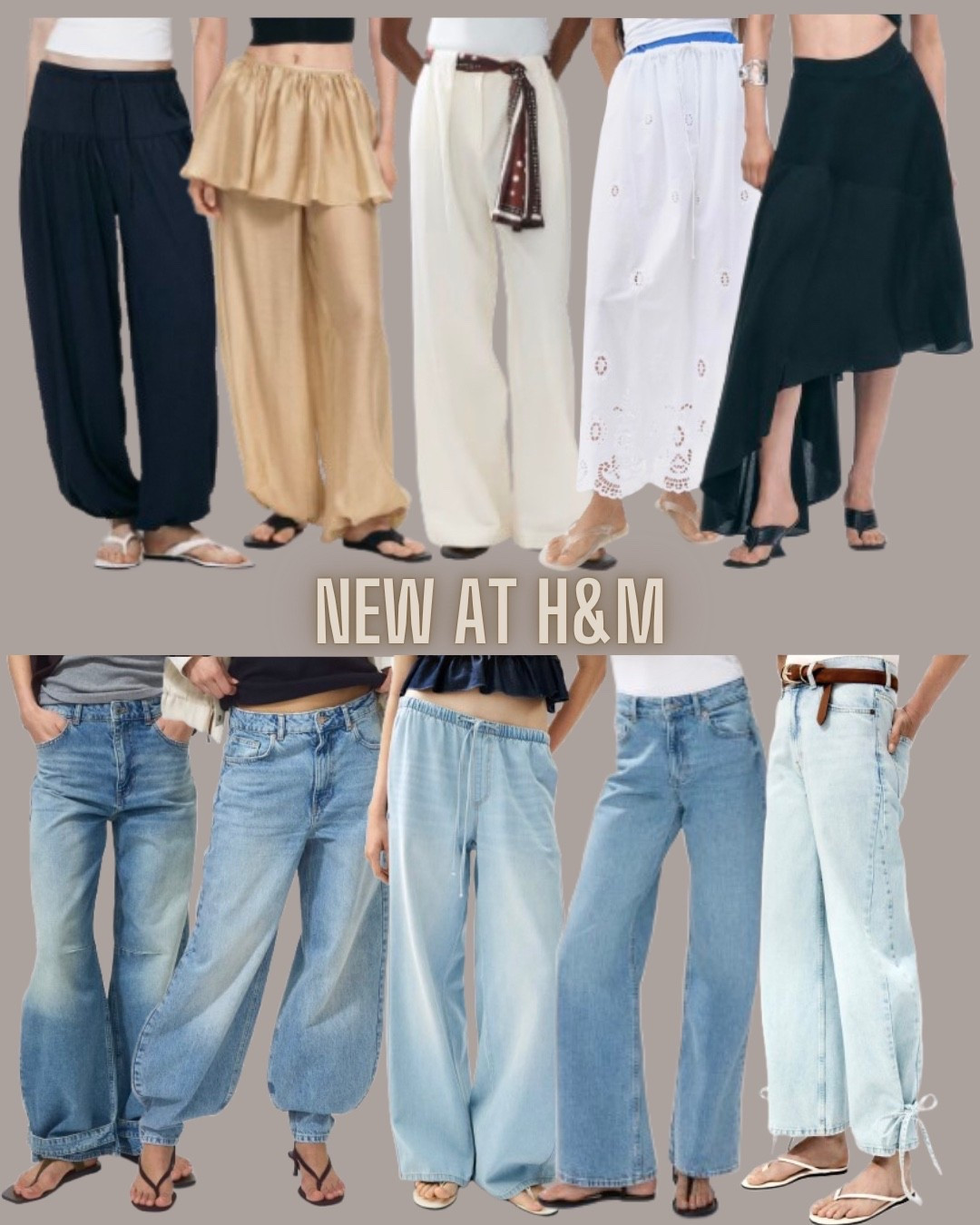 H&M fashion
Denim
Balloon pants
Maxi skirt

#LTKSaleAlert