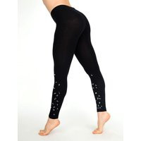 Cotton Women Leggings Black Yoga Gift For Her Lounge Wear | Etsy (US)