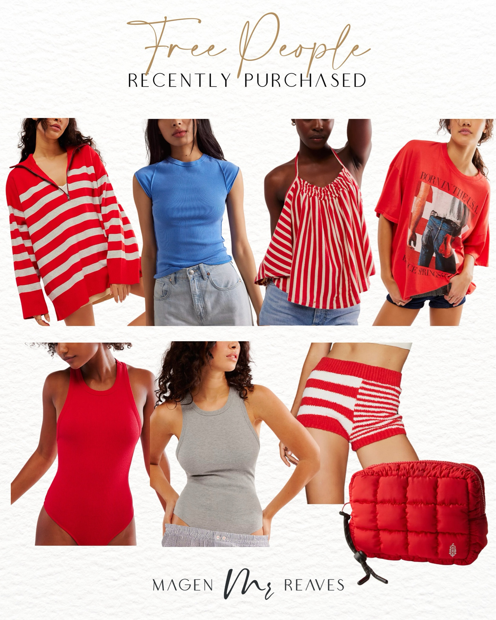 Free people - recently purchased - summer outfit inspo - perfect for the 4th of July 

#LTKSwim #LTKStyleTip #LTKSeasonal