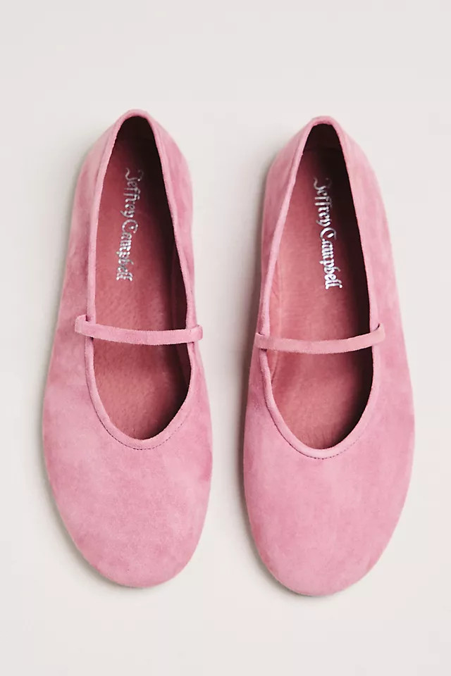 Dancerina Suede Ballet Flats | Anthropologie (US)