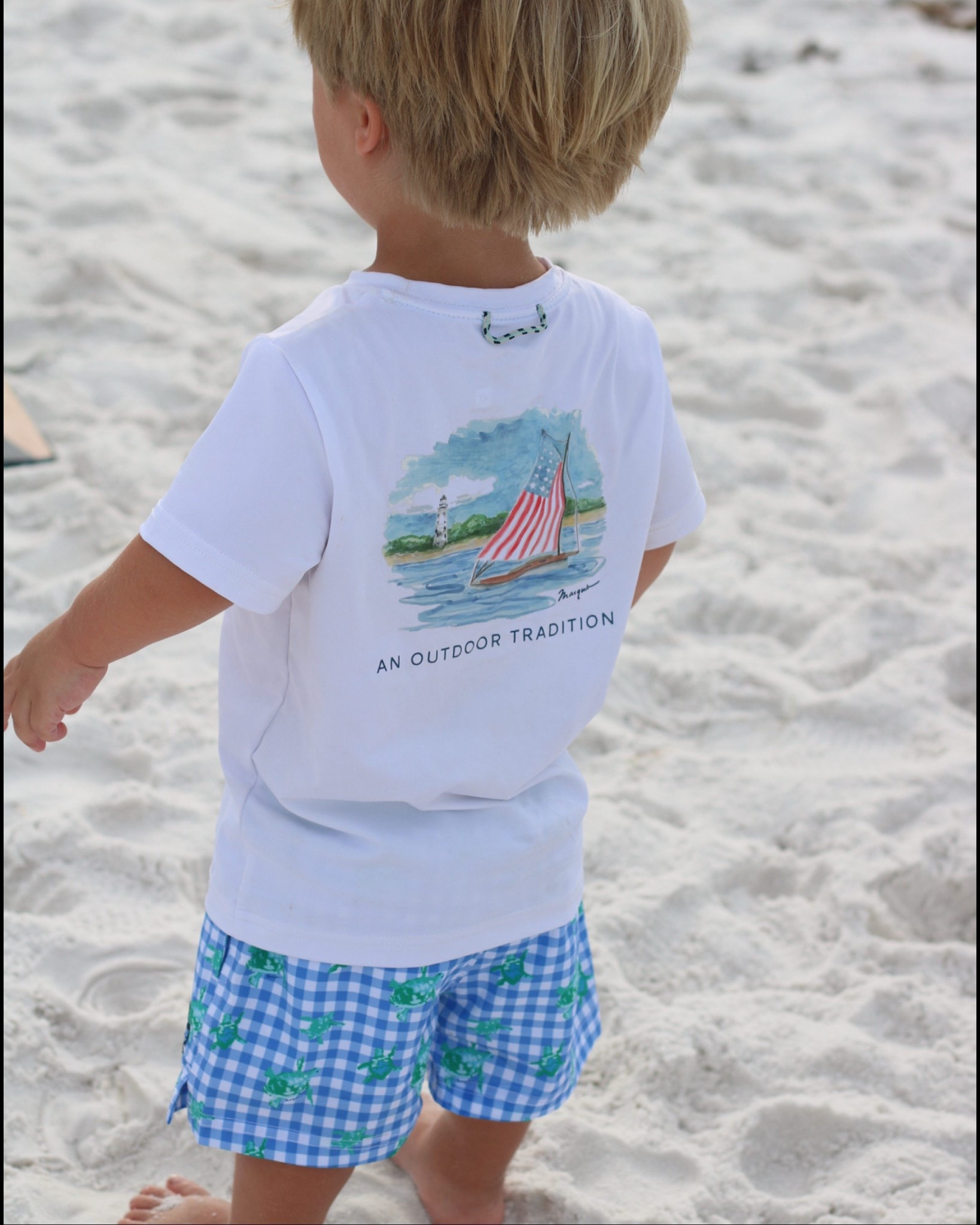 Little boys swimtrunks and clasic american flsg rash guard

#LTKFamily #LTKSwim #LTKKids