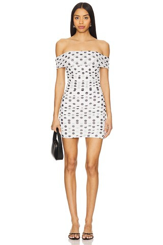 MORE TO COME Milana Mini Dress in Polka Dot from Revolve.com | Revolve Clothing (Global)