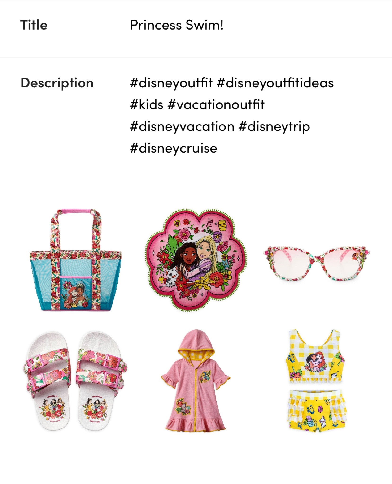 Princess Swim has arrived at #shopdisney ! Checkout what your #girls are in for & pick up their #vacationoutfit today! 

✨ Disney, Disney Outfit, Disney World, Disneyland, Disney Cruise, Aulani, Disney Essentials.

#disneyoutfit #disneyoutfitideas #rapunzel #moana #yellow #pink #sunglasses #beachbag #beachtowel #coverup #beachcoverup #twopieceswim #bathingsuit #swimsuit #slides #shoes #kids #vacationoutfit #disneyvacation #disneytrip #disneycruise #swim #swimwear #disneyswim #swimsuit #beach
#disneyoutfitsforkids #disneyoutfits #disneycruiseoutfits #beachoutfit #disneytrip #disneyworldoutfits #kidstravel #kidsclothes #disneykids #disneyoutfitskids #kidsswim #pooloutfit #poolslides #beachvacation #beachoutfits #beachvacationoutfits #matchingset  #disneyprincess #beachslides #bathingsuit #vacationoutfits #vacationoutfitsbeach #vacationstyle #vacay #vacation2023 #traveloutfits #summertraveloutfit #traveloutfitsummer #vacationoutfitsbeach #summervacationoutfits #summerparadise #Aulani #Disneyaulani #vacation #under100 #tropicalvacationoutfit #disneybound #springbreakoutfits
#tropical #tropicalvacationoutfits #tropicalvacation #tropicaloutfits 
#girlsswim #girlsclothes 

#LTKtravel #LTKkids #LTKswim