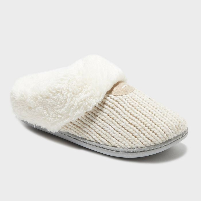 Women's dluxe by dearfoams Carol Scuff Slide Slipper | Target