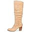 MeiLuSi Women's Slouchy Knee High Boots Suede Fall Boots Round Toe Chunky Heel Boots Warm Winter ... | Amazon (US)