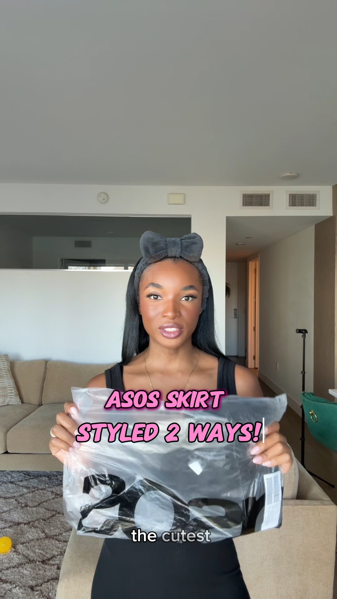 ASOS skirt styled two ways. Chic and casual. ✨

#LTKStyleTip #LTKFindsUnder100 #LTKSaleAlert