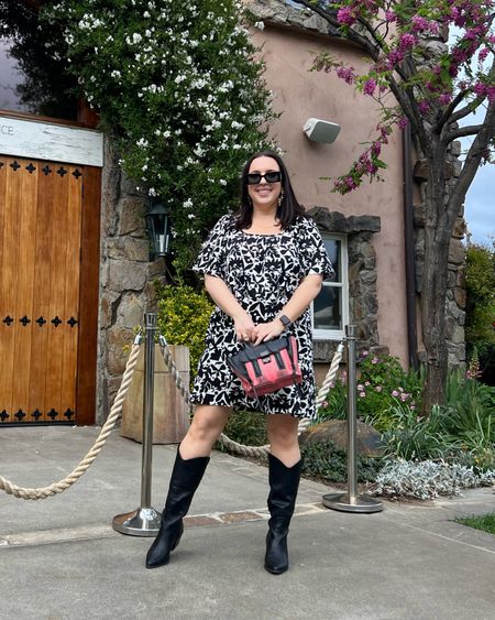 Wine tasting outfit / wine country outfit / western boots / black cowboy boots / cotton dress / summer dress / summer outfit / country concert outfit 


#LTKTravel #LTKMidsize #LTKFindsUnder50