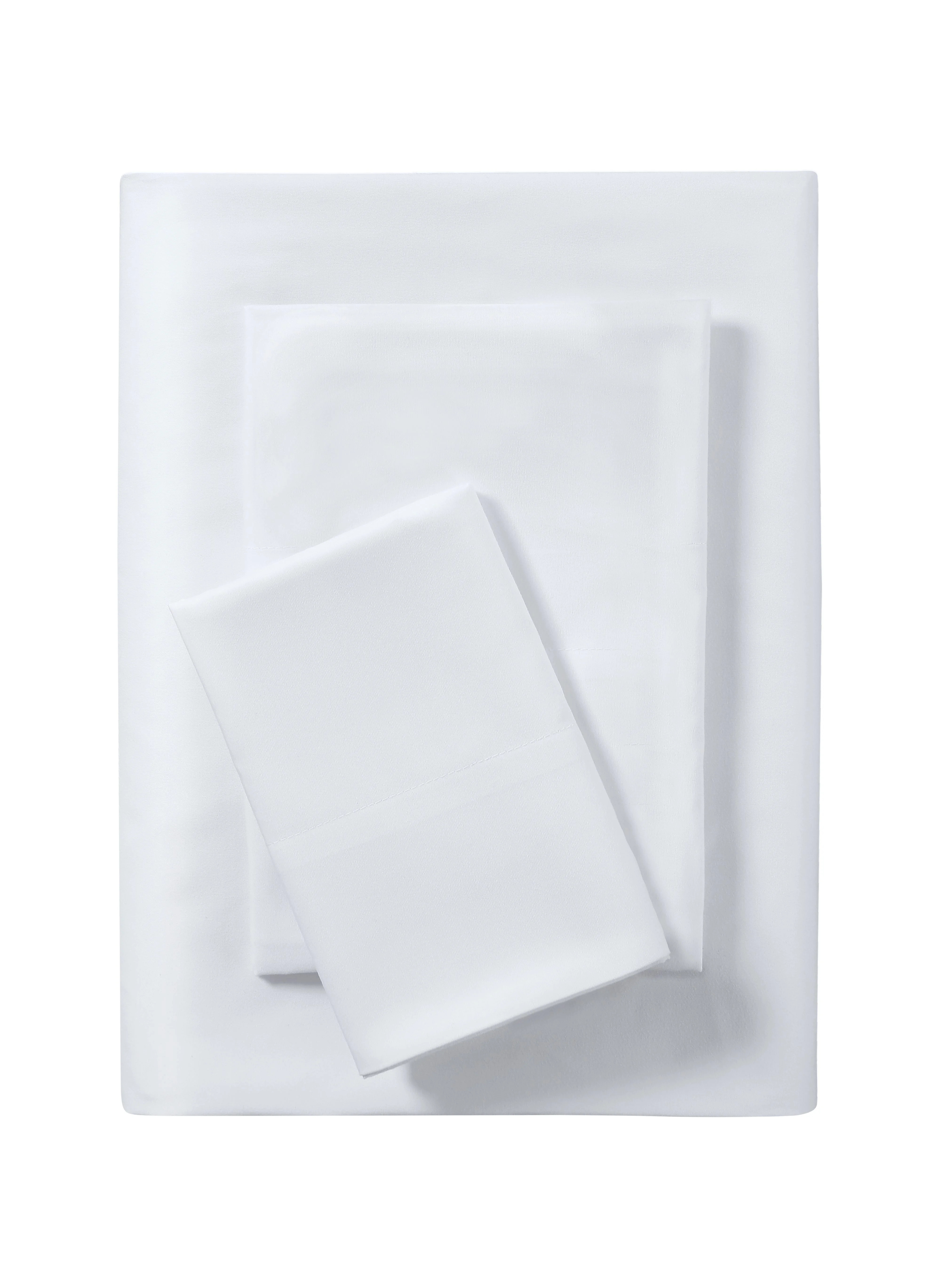 Your Zone Kids Soft Microfiber Sheet Set, White, Twin, 3 Pieces, Easy Care | Walmart (US)