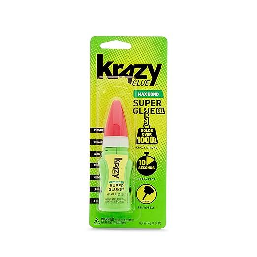 Krazy Glue, Max Bond Gel, EZ Squeeze, 4 g | Amazon (US)