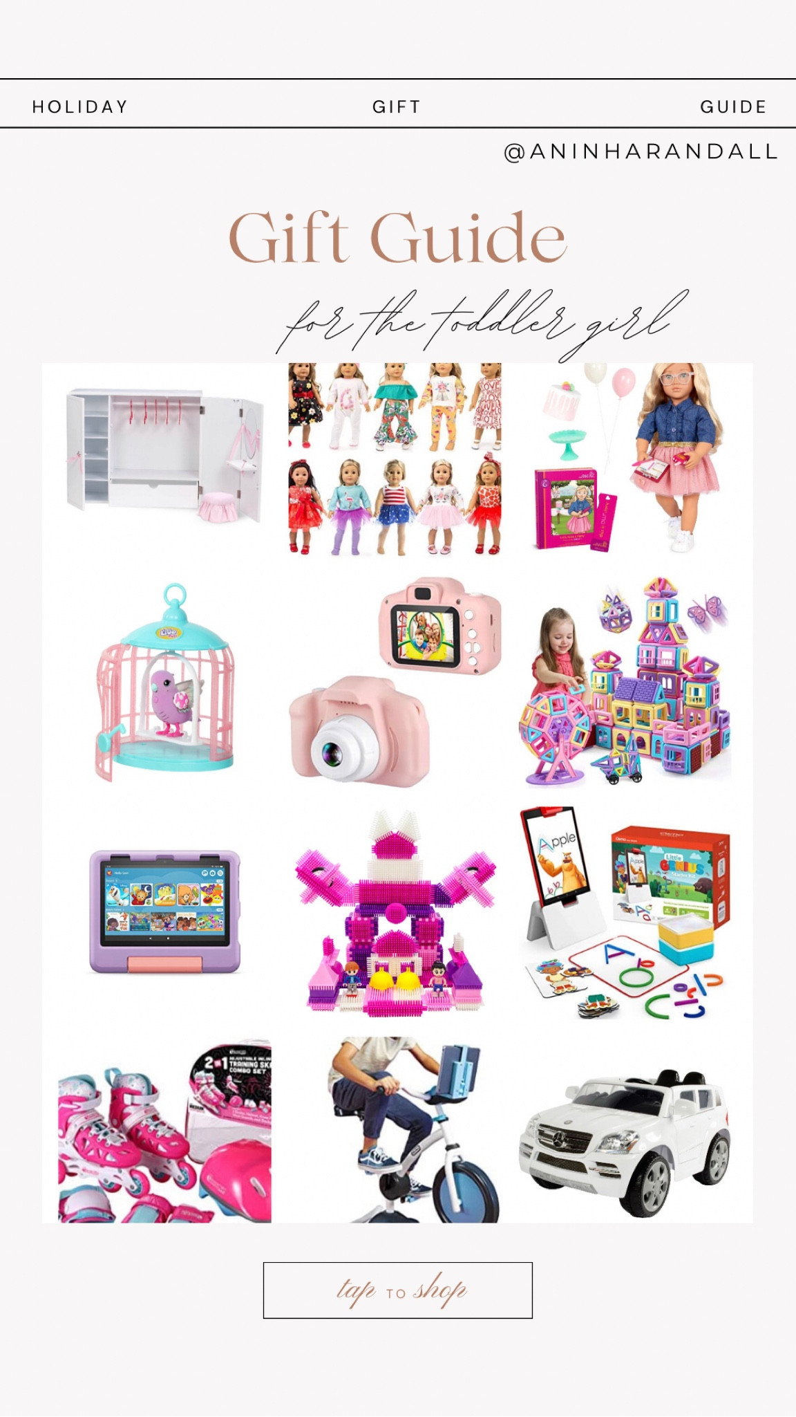 Gift Guide For The Toddler Girl in your life 💗

#LTKGiftGuide #LTKbrasil #LTKkids