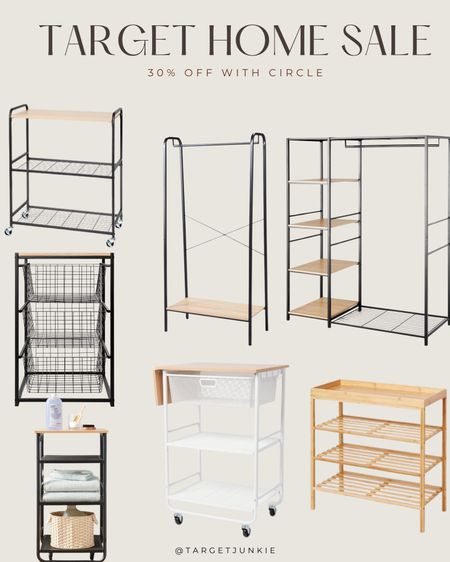 30% off with Target circle! Perfect for any room!!

Target home, Target deals, home organization, closet space, closet organization, clothes rack 

#LTKhome #LTKsalealert