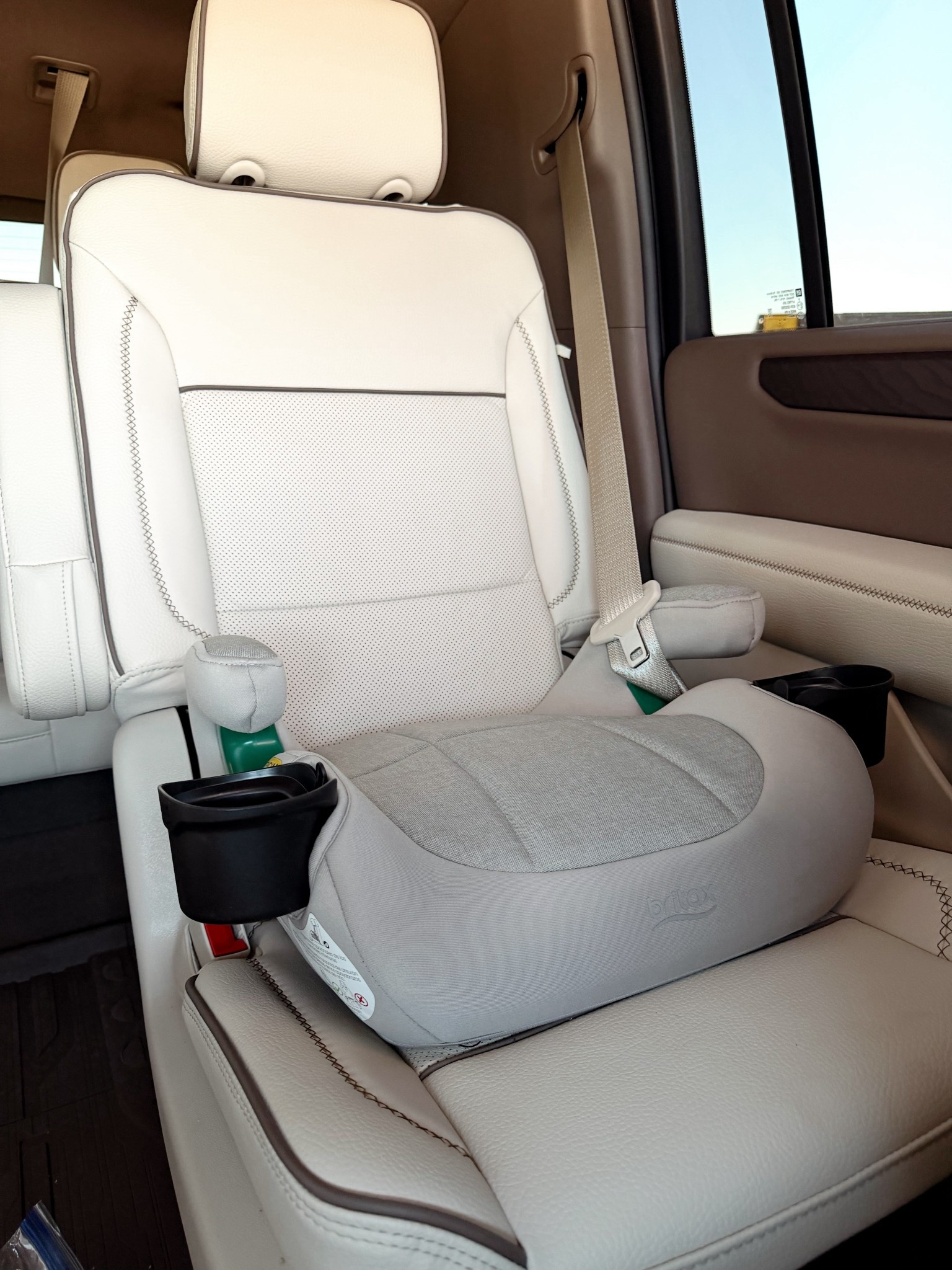 Lawsy’s booster seat! It matches perfectly if you have lighter color seats!

#LTKKids #LTKmomlife #LTKTravel