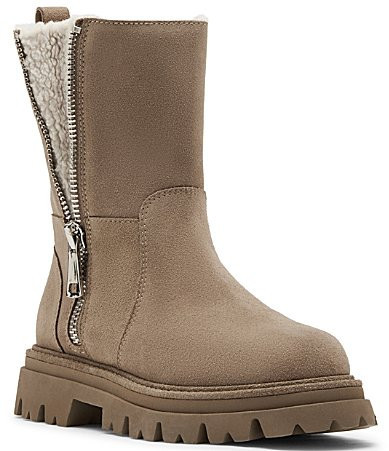 Blondo Burnout Waterproof Suede Lug Sole Boots - 9.5 | Dillard's