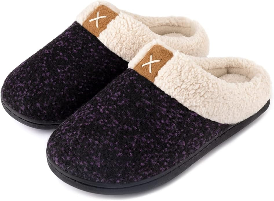ULTRAIDEAS Women's Cozy Memory Foam Slippers Fuzzy Wool-Like Plush Fleece Lined House Shoes w/Ind... | Amazon (US)