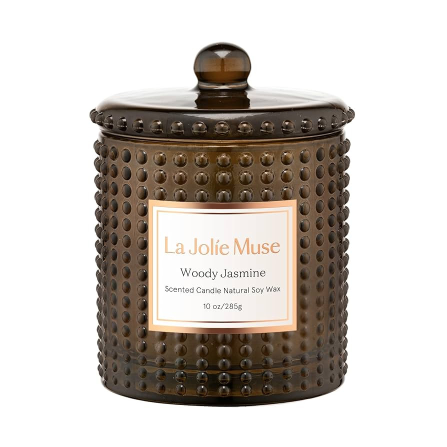 LA JOLIE MUSE Woody Jasmine Candles for Home Scented, Luxury Candles Gifts for Women, Mother's Da... | Amazon (US)