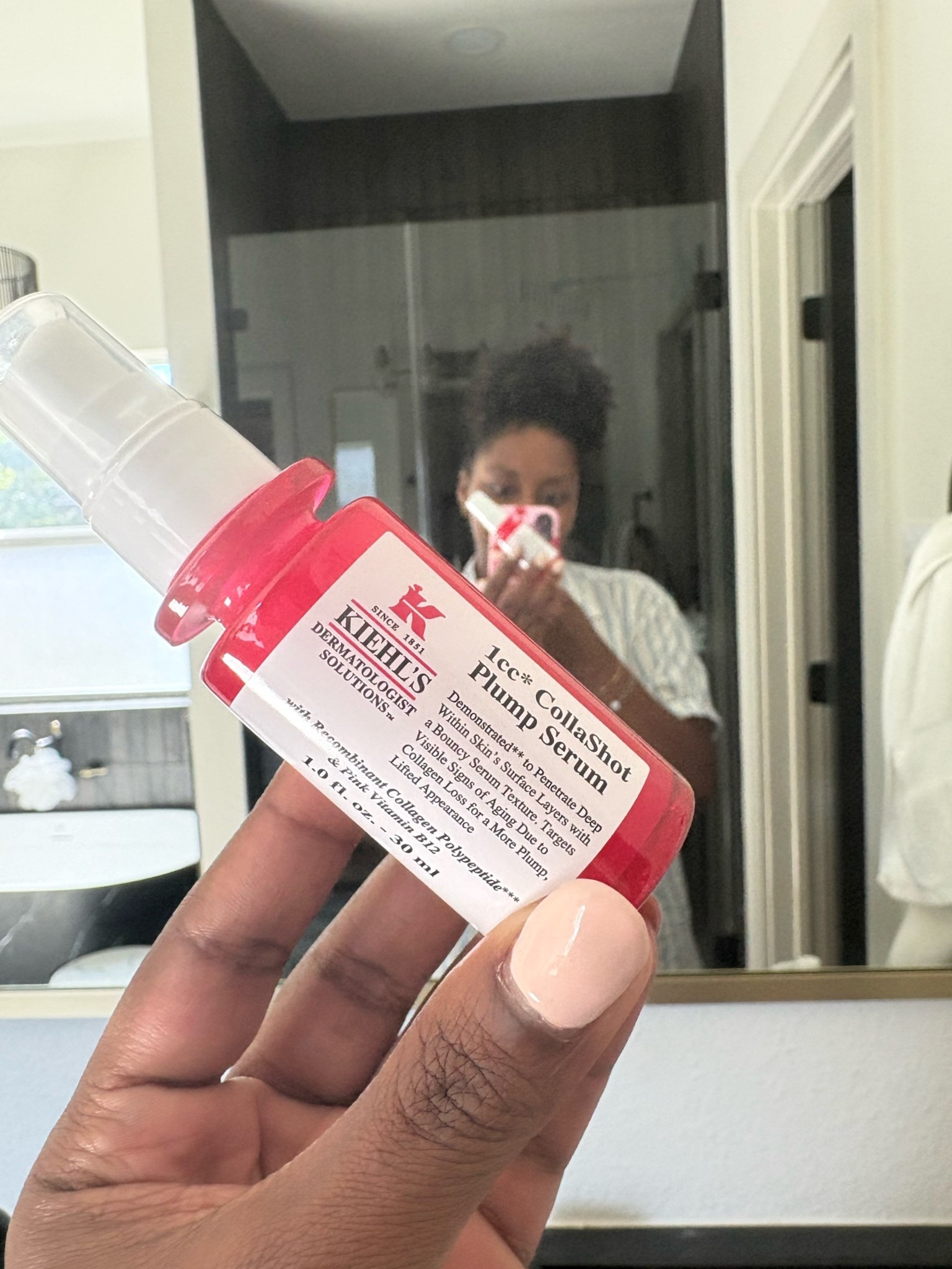 This just in! 

I’ve been trying this new @kiehls face plumping serum for about a week, and hope that this month I’ll begin to see some results! 

Only time will tell!

#LTKdayinmylife #LTKgrwm #LTKselfcare