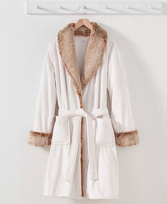 Faux Fur Robe, Created for Macy's | Macy's