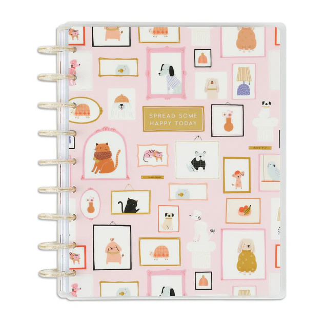2023 Cozy Pet Critters Happy Planner - Classic Vertical Layout - 12 Months | The Happy Planner