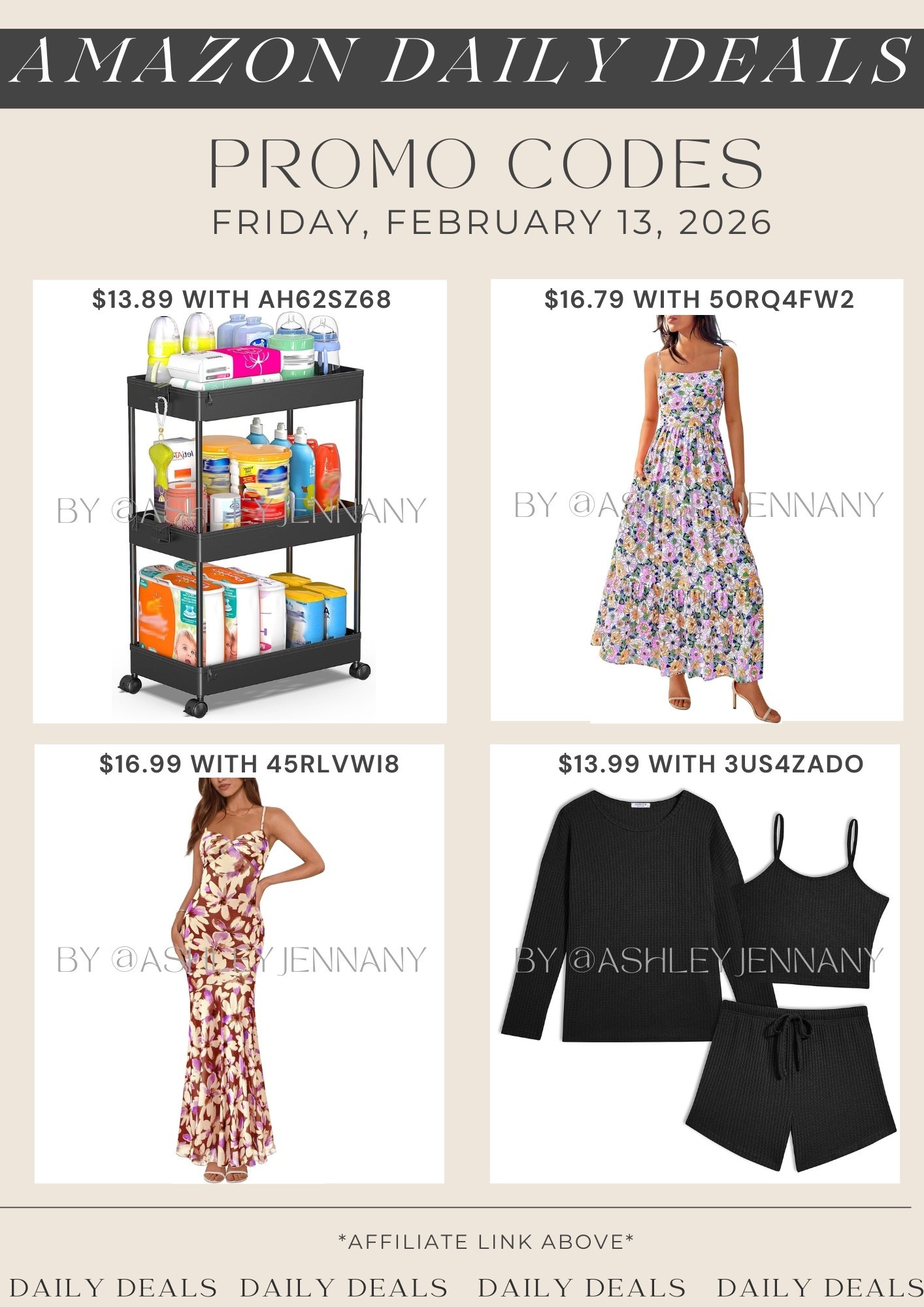 Amazon deals of the day  

#LTKSaleAlert #LTKMidsize #LTKHome