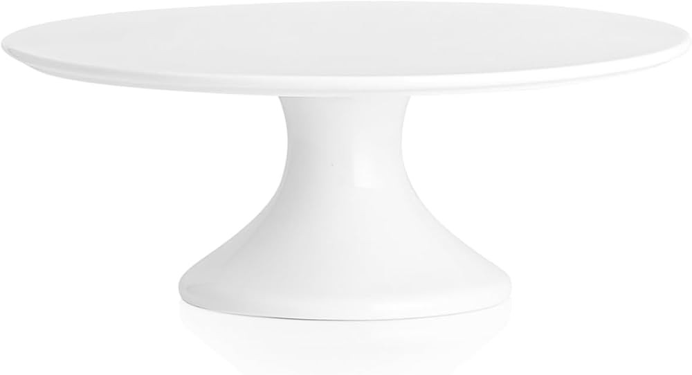 Kanwone 10-Inch Porcelain Cake Stand, Cake Plate, Dessert Stand, Cake Stand for Party, Home Decor... | Amazon (US)