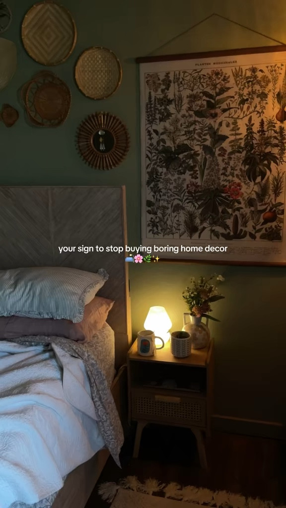 Cozy Bedroom Ideas for boho home decor lovers 💓🌿 #homefinds #lamps #bohohome #bedroomideas