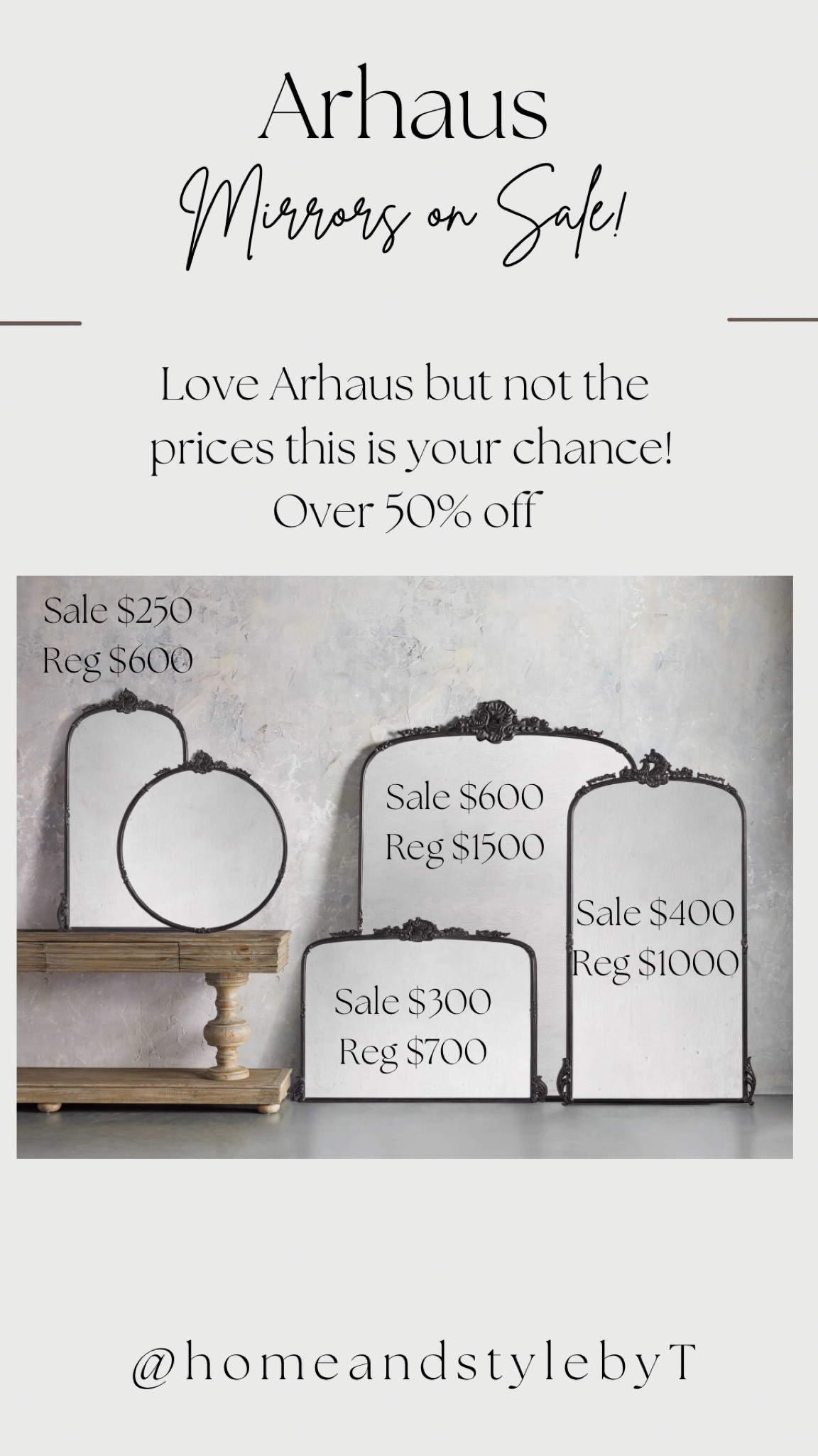 Only time I can actually afford Arhaus! This sale is insane! Over 50% off

#LTKFind #LTKhome #LTKsalealert