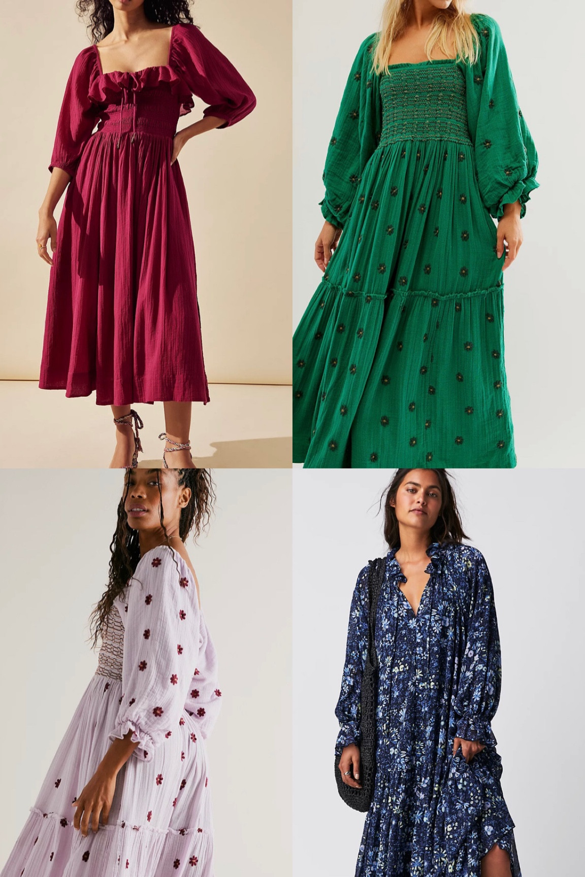 Family photos: free people dresses for HOC Winters