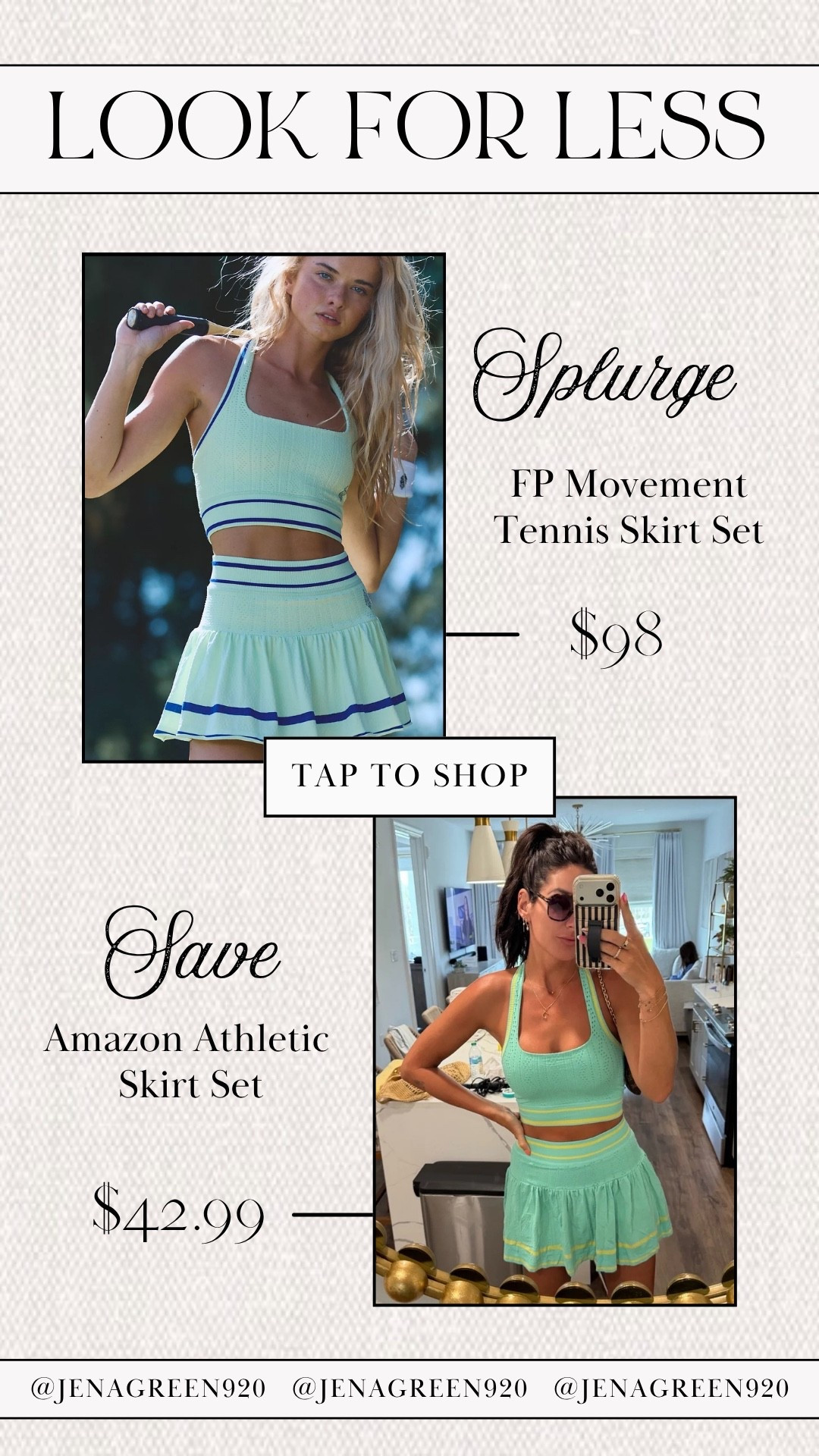Look For Less | Athleisure | Matching Set | Free People Set | Amazon Set

#LTKootd #LTKActive #LTKSeasonal