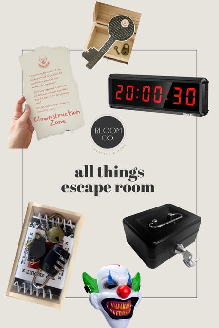 The easiest birthday party escape room! Everything linked below, find more at shebloomscreative.com 

#LTKkids