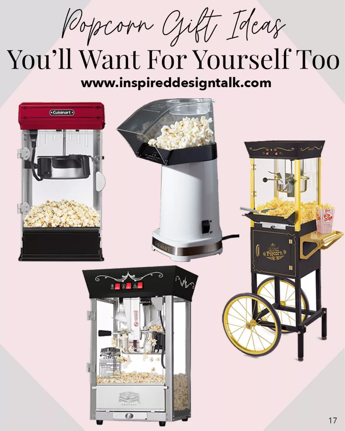 Personal Popcorn Poppers : Cuisinart EasyPop Popcorn Maker