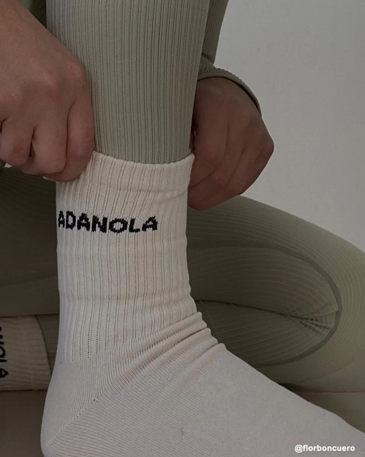 Socks - Cream | Adanola UK
