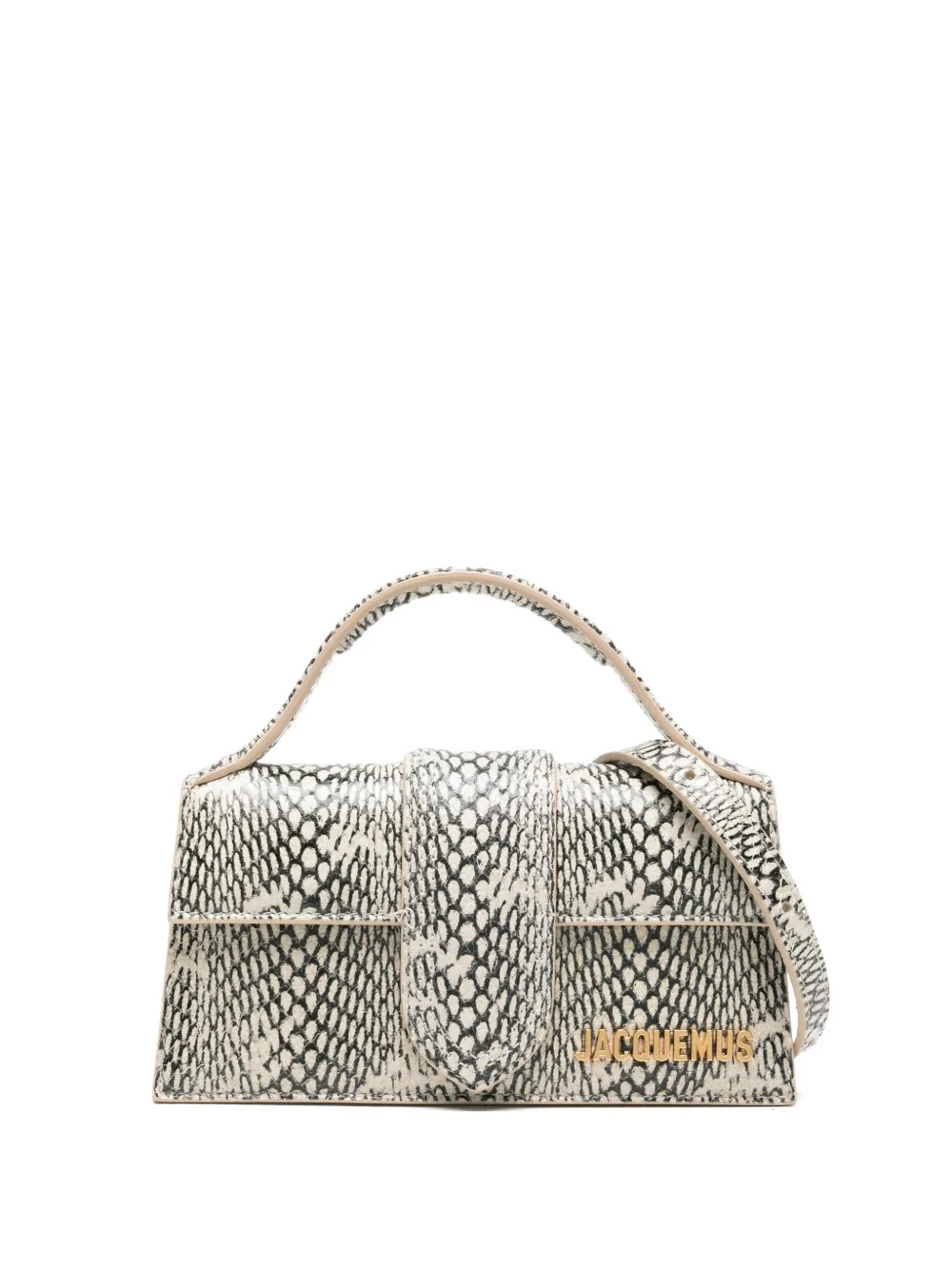 Jacquemus Le Bambino snake-print Tote Bag | Neutrals | FARFETCH | Farfetch Global