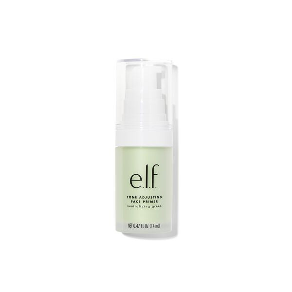 e.l.f. Cosmetics Tone Adjusting Face Primer - Small In Tone Adjusting Green - Vegan and Cruelty-Free Makeup | e.l.f. cosmetics (US)
