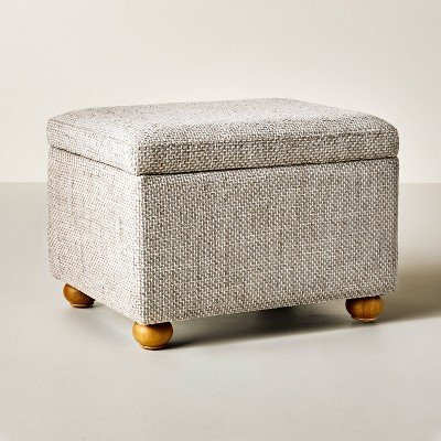 Upholstered Storage Ottoman - Hearth & Hand™ with Magnolia | Target