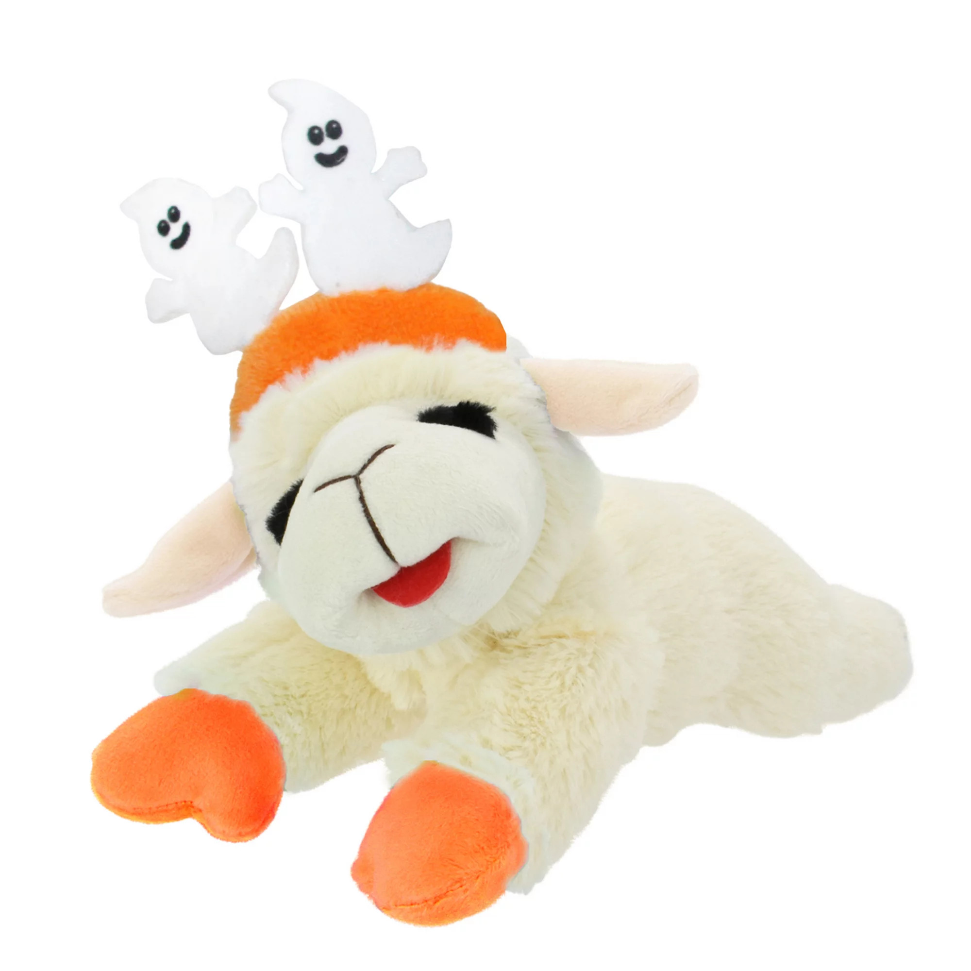 Multipet 10.5-Inch Lamb Chop with Halloween Ghost Headband Pet Toy | Kohl's