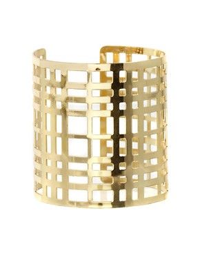 Lipsy Square Cut Cuff Bracelet | ASOS US